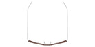 MARKUS T® M3348 MT M3348 529 47 - 529 Brown Gray Eyeglasses