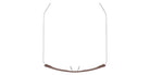 MARKUS T® M3349 MT M3349 529 52 - 529 Brown Gray Eyeglasses