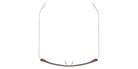 MARKUS T® M3352 MT M3352 529 53 - 529 Brown Gray Eyeglasses
