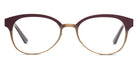 SALT.® MADISON RX SAL MADISON RX 001 54 - Redwood Antique Gold Eyeglasses