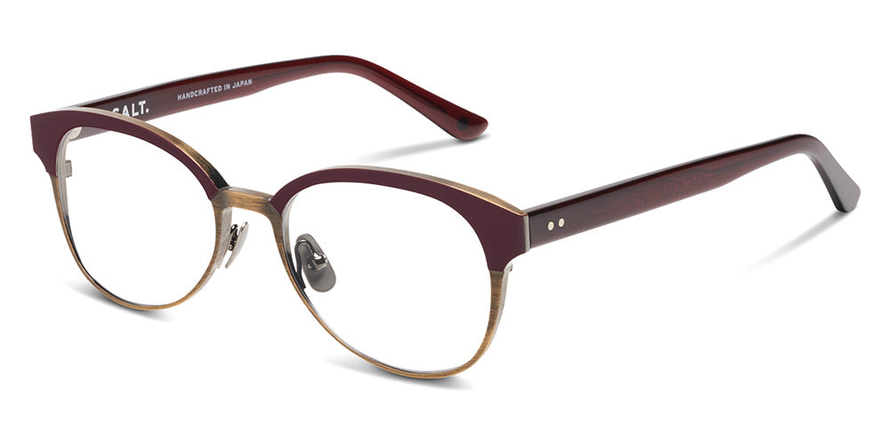 SALT.® MADISON RX SAL MADISON RX 001 54 - Redwood Antique Gold Eyeglasses