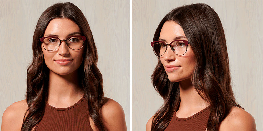 SALT.® MADISON RX SAL MADISON RX 001 54 - Redwood Antique Gold Eyeglasses