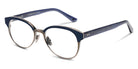 SALT.® MADISON RX SAL MADISON RX 002 54 - Indigo Blue Antique Silver Eyeglasses