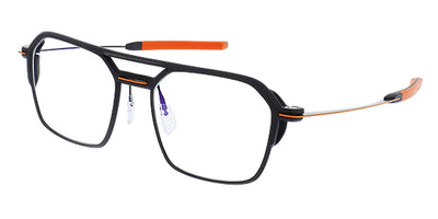 Mclaren® Magnetic Mlmago01 MLMAGO01 C01 54 - Black/Orange C01 Eyeglasses