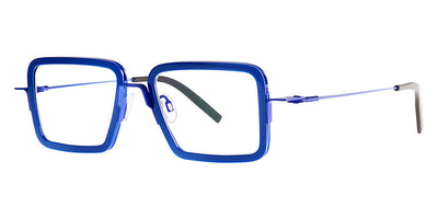 Theo® Mash TH MASH 50 50 - Solid Electric Blue Eyeglasses