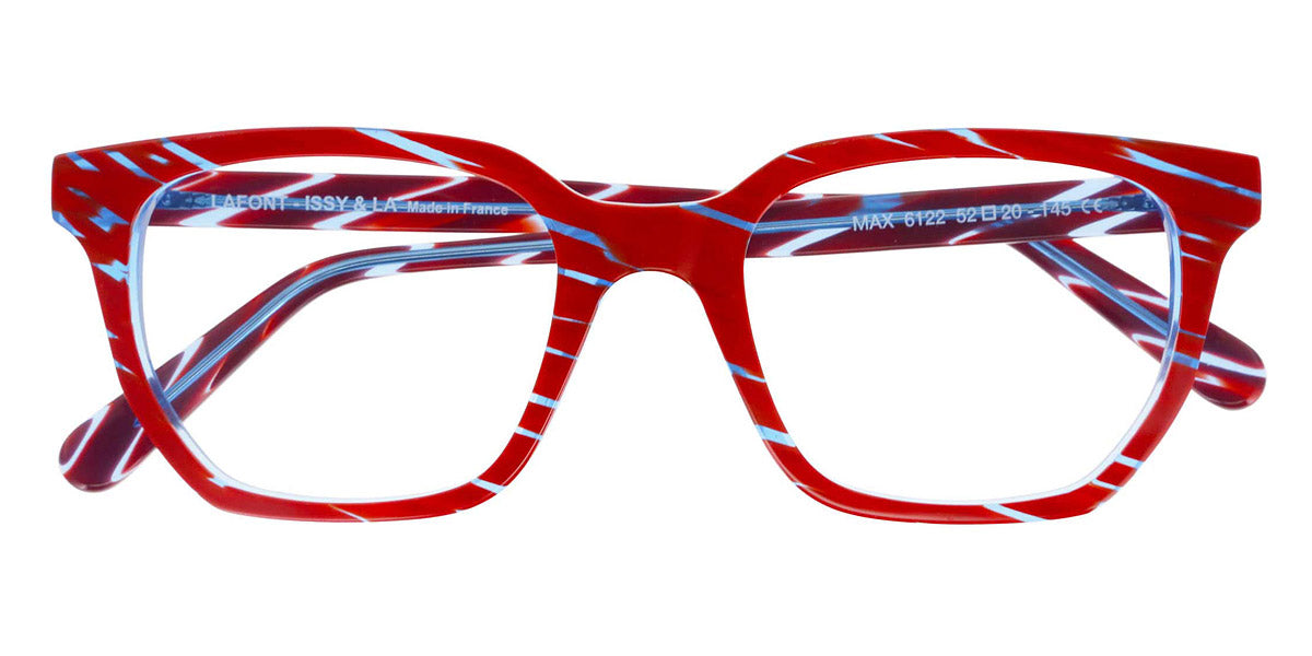 Lafont® MAX LF MAX 6122 52 - Red 6122 Eyeglasses