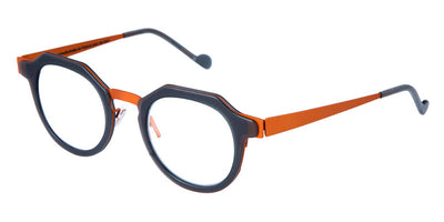 NaoNed® Men Ruz NAO Men Ruz 40GT 47 - Matte Bright Yellow / Transparent Grey Eyeglasses