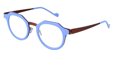 NaoNed® Men Ruz NAO Men Ruz 45BS 47 - Matte Brown / Solid Blue Eyeglasses