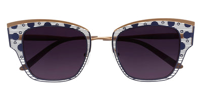 Lafont® MERVEILLE LF MERVEILLE 035 52 - Blue 035 Sunglasses
