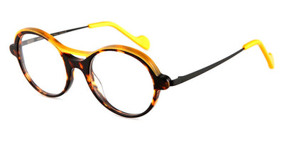 NaoNed® Mignon NAO Mignon 0024 48 - Brown Tortoiseshell / Yellow Eyeglasses