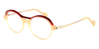 NaoNed® Mignon NAO Mignon 14025 48 - Translucent Beige and Burgundy / Champagne Eyeglasses