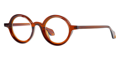 Theo® Mille+88 TH MILLE 88 008 44 - Transparent Red Brown Eyeglasses