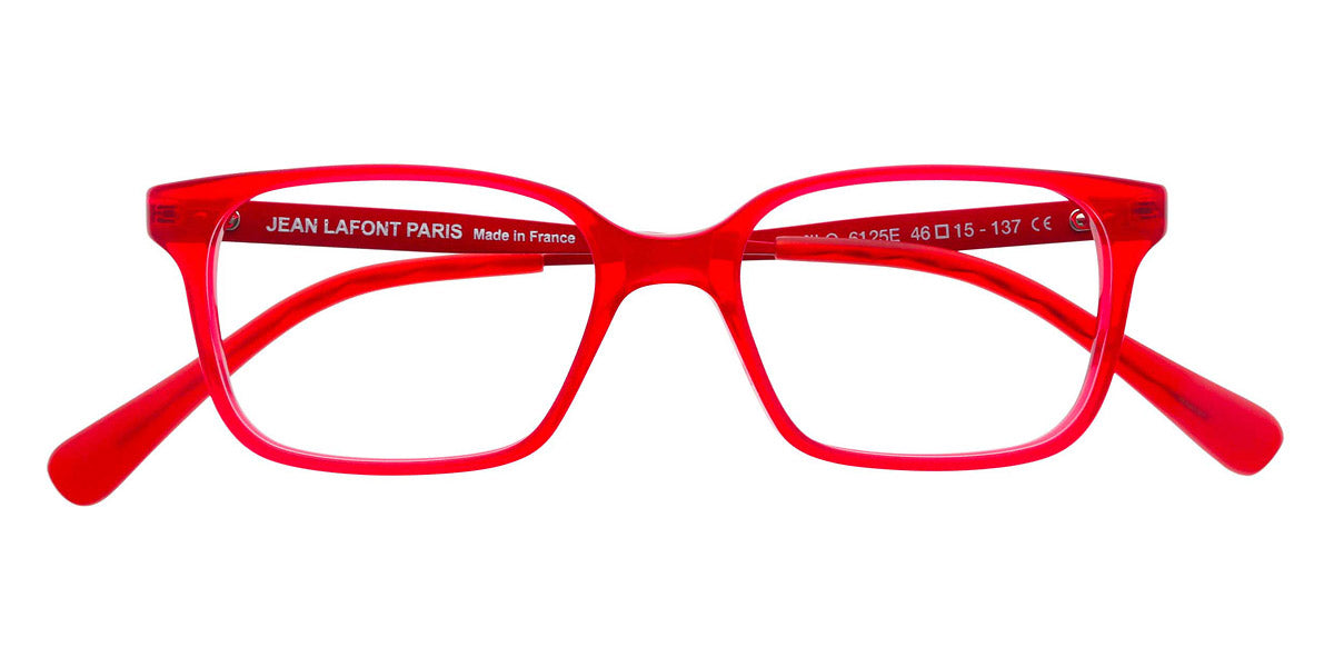 Lafont® MILO LF MILO 6125E 45 - Red 6125E Eyeglasses