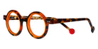 Sabine Be® Mini Be Addict - Shiny Fawn Tortoise / Shiny Orange Eyeglasses