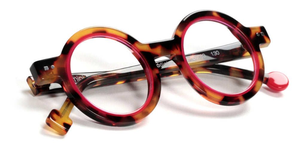 Sabine Be® Mini Be Addict - Shiny Tokyo Tortoise / Shiny Neon Pink Eyeglasses