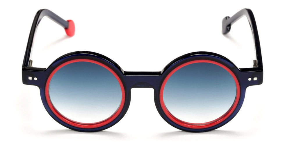 Sabine Be® Mini Be Addict Sun - Shiny Navy Blue / Shiny Red Sunglasses