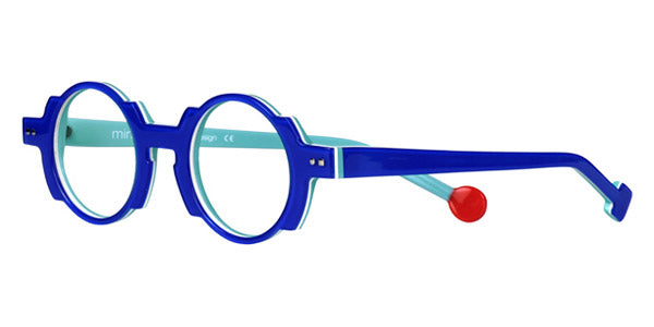 Sabine Be® Mini Be Balloon Swell - Shiny Translucent Blue Klein / White / Shiny Turquoise Eyeglasses