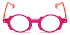 Sabine Be® Mini Be Balloon Swell - Shiny Translucent Fichsia / White / Shiny Orange Eyeglasses