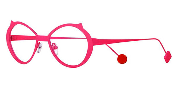Sabine Be® Mini Be Cat'S Slim - Satin Neon Pink Eyeglasses