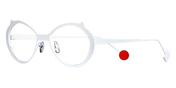 Sabine Be® Mini Be Cat'S Slim - Satin White Eyeglasses