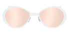 Sabine Be® Mini Be Cat'S Slim Sun - Satin White Sunglasses