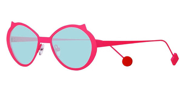 Sabine Be® Mini Be Cat'S Slim Sun - Satin Neon Pink Sunglasses