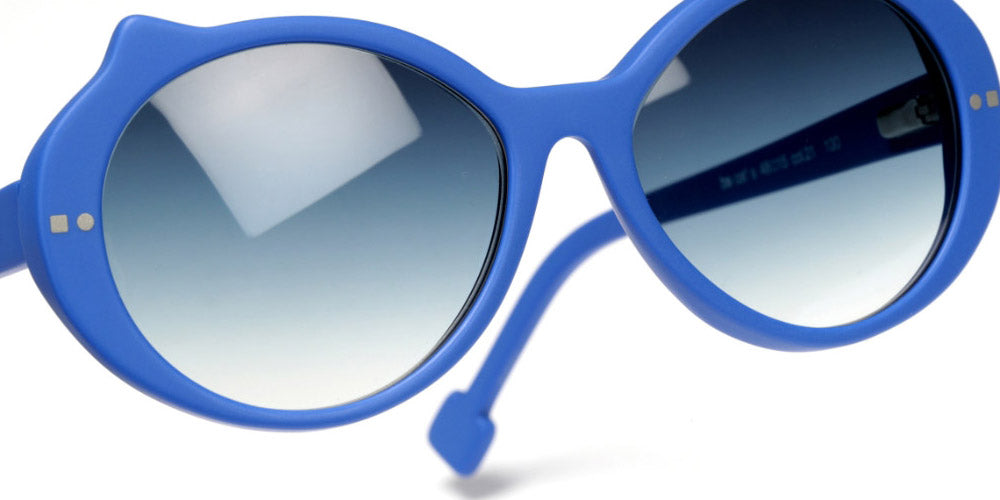 Sabine Be® Mini Be Cat'S Sun - Matte Blue Klein Sunglasses