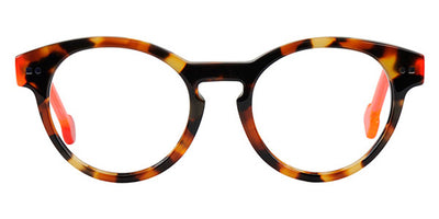 Sabine Be® Mini Be Crazy - Shiny Fawn Tortoise / Shiny Translucent Orange Eyeglasses