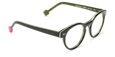 Sabine Be® Mini Be Crazy - Shiny Translucent Dark Green / White / Shiny Translucent Dark Green Eyeglasses