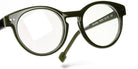 Sabine Be® Mini Be Crazy - Shiny Translucent Dark Green / White / Shiny Translucent Dark Green Eyeglasses