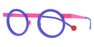 Sabine Be® Mini Be Gipsy - Matte Blue Klein / Satin Neon Pink Eyeglasses