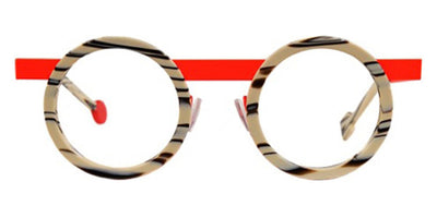 Sabine Be® Mini Be Gipsy - Matte Vanilla Choco / Satin Neon Orange Eyeglasses