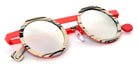 Sabine Be® Mini Be Gipsy Sun - Matte Vanilla Choco / Satin Neon Orange Sunglasses