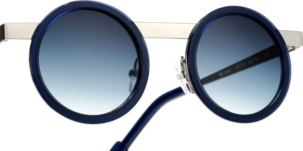 Sabine Be® Mini Be Gipsy Sun - Shiny Midnight Blue / Polished Palladium Sunglasses