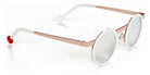 Sabine Be® Mini Be Gipsy Sun - Shiny White / Polished Rose Gold Sunglasses