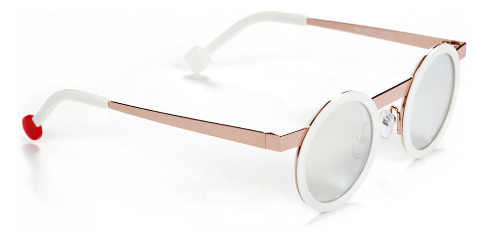 Sabine Be® Mini Be Gipsy Sun - Shiny White / Polished Rose Gold Sunglasses