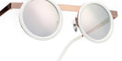 Sabine Be® Mini Be Gipsy Sun - Shiny White / Polished Rose Gold Sunglasses