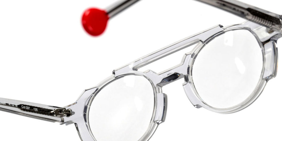 Sabine Be® Mini Be Groovy Swell - Shiny Translucent Gray Eyeglasses