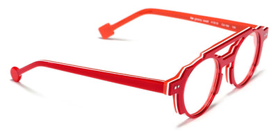 Sabine Be® Mini Be Groovy Swell - Shiny Translucent Red / White / Shiny Orange Eyeglasses