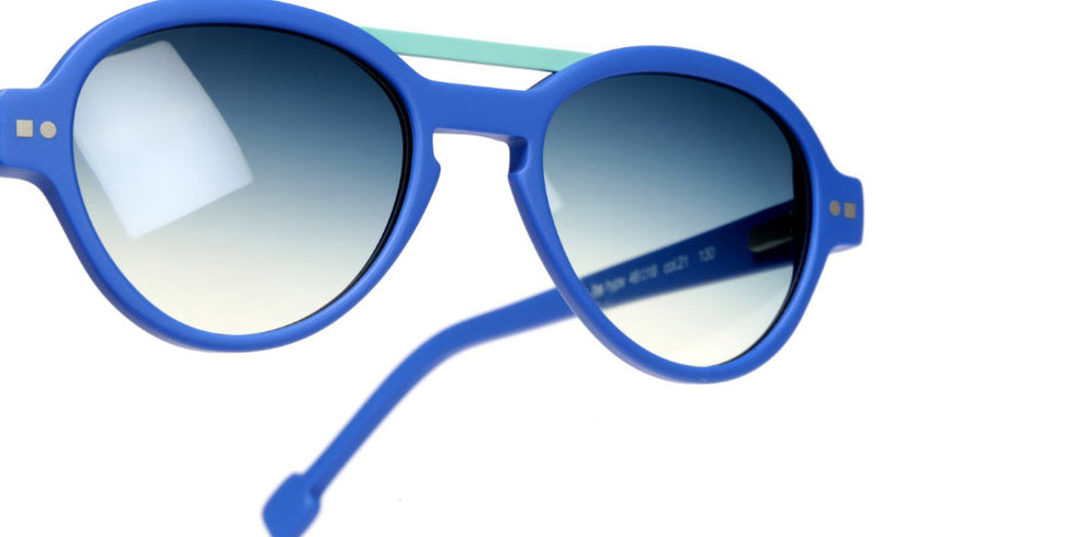 Sabine Be® Mini Be Hype Sun T46 - Matte Blue Klein / Satin Turquoise Sunglasses