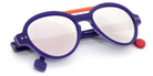 Sabine Be® Mini Be Hype Sun T46 - Matte Purple / Satin Neon Orange Sunglasses