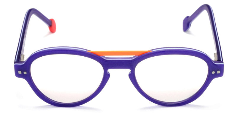 Sabine Be® Mini Be Hype Sun T46 - Matte Purple / Satin Neon Orange Sunglasses