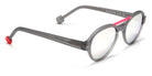 Sabine Be® Mini Be Hype Sun T46 - Matte Translucent Gray / Satin Neon Pink Sunglasses