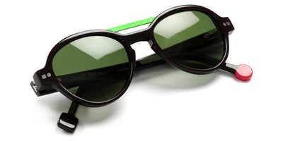 Sabine Be® Mini Be Hype Sun T46 - Shiny Dark Choco Brown / Polished Palladium Sunglasses
