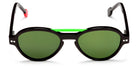 Sabine Be® Mini Be Hype Sun T46 - Shiny Dark Choco Brown / Polished Palladium Sunglasses
