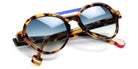 Sabine Be® Mini Be Hype Sun T46 - Shiny Tokyo Tortoise / Satin Blue Klein Sunglasses