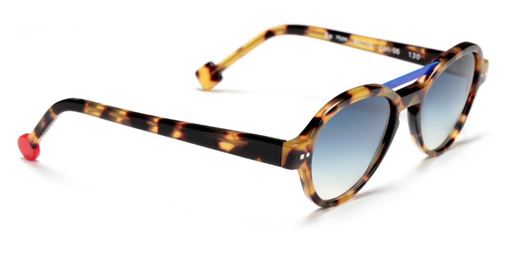 Sabine Be® Mini Be Hype Sun T46 - Shiny Tokyo Tortoise / Satin Blue Klein Sunglasses