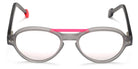 Sabine Be® Mini Be Hype Sun T49 - Matte Translucent Gray / Satin Neon Pink Sunglasses