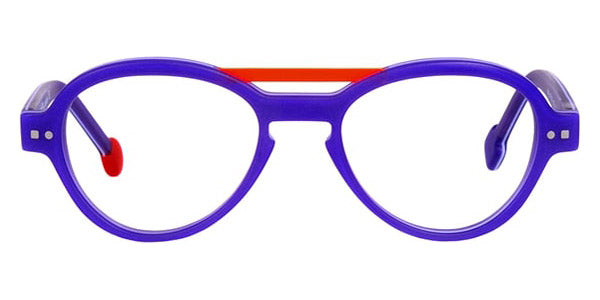 Sabine Be® Mini Be Hype T46 - Matte Purple / Satin Neon Orange Eyeglasses