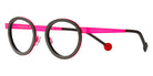Sabine Be® Mini Be Lucky - Matte Taupe / Satin Neon Pink Eyeglasses